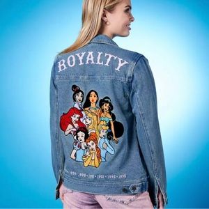 cakeworthy disney princess denim jean jacket